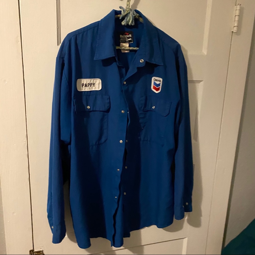 Vintage Pappy auto mechanic Work Shirt